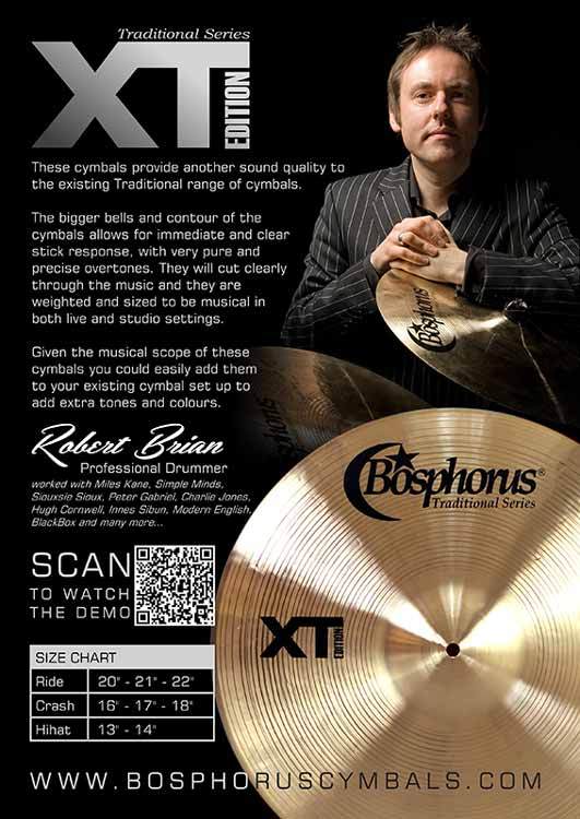 Bosphorus XT Series 22" Ride Cymbal