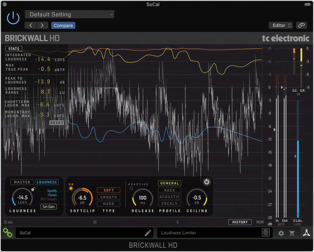 THE TC ELECTRONIC BRICKWALL HD NATIVE / BRICKWALL HD-DT