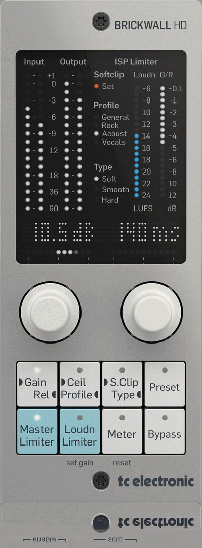 THE TC ELECTRONIC BRICKWALL HD NATIVE / BRICKWALL HD-DT