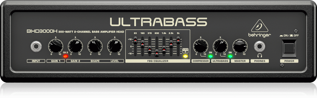 Behringer Ultrabass BXD3000H Bass Head