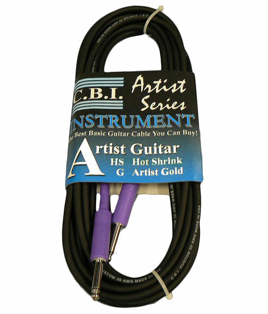 C.B.I. Cables Artist HS Series 18ft Instrument Cable