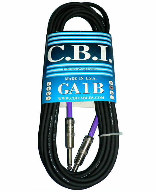 C.B.I. Cables GA1B All American Series 20ft Instrument Cable