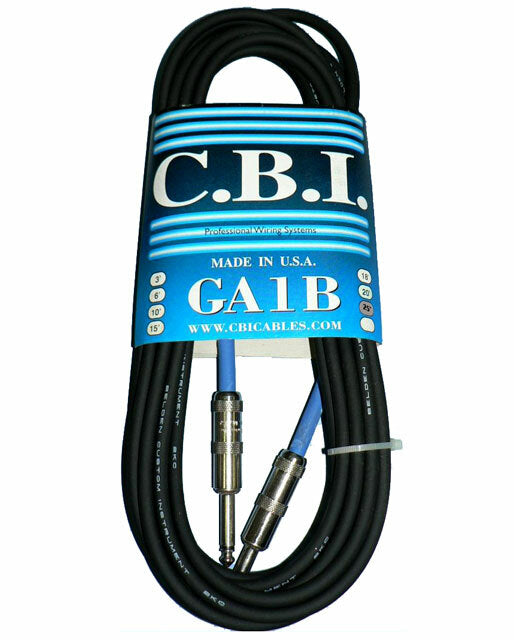 C.B.I. Cables GA1B All American Series 25ft Instrument Cable