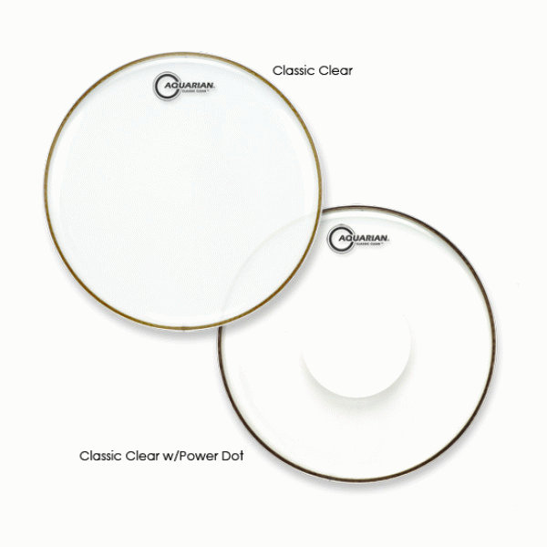 Aquarian CCPD26B Classic Clear with Power Dot -Size - 26