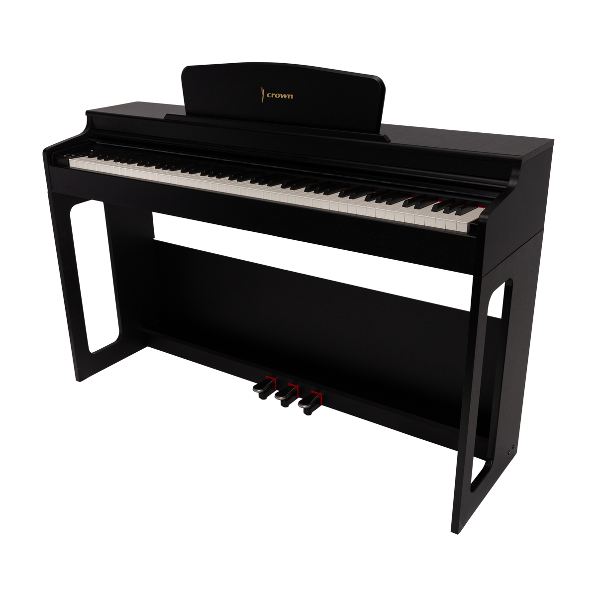 Crown CDP-906 88-Key Weighted Digital Piano (Black)