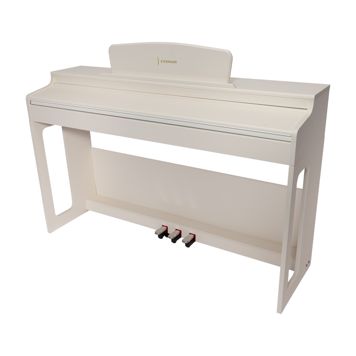Crown CDP-906 Weighted Digital Piano (White)