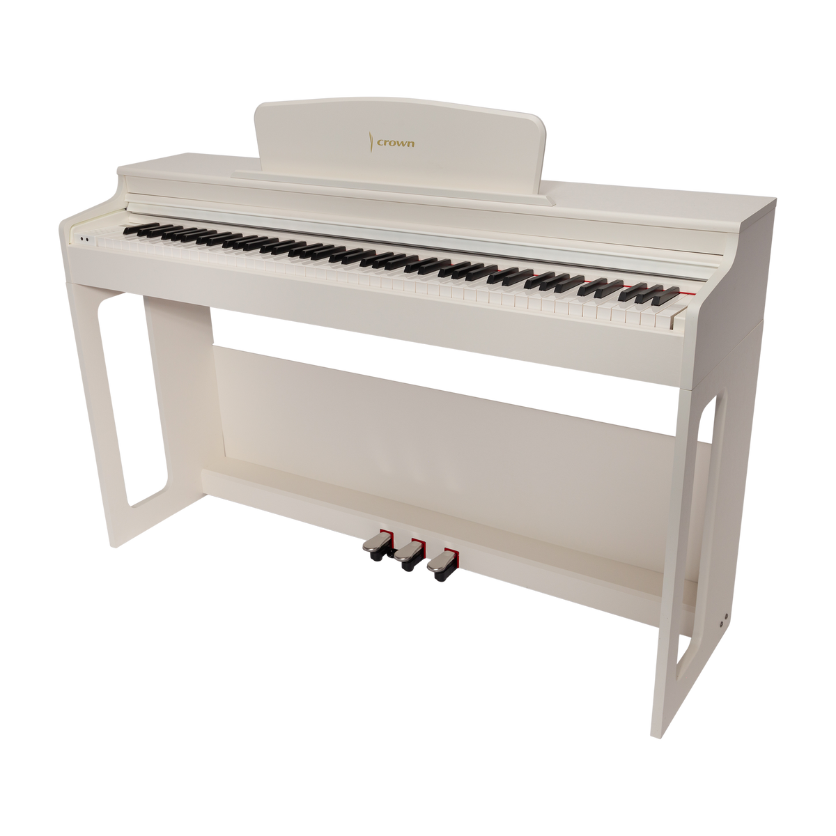Crown CDP-906 Weighted Digital Piano (White)