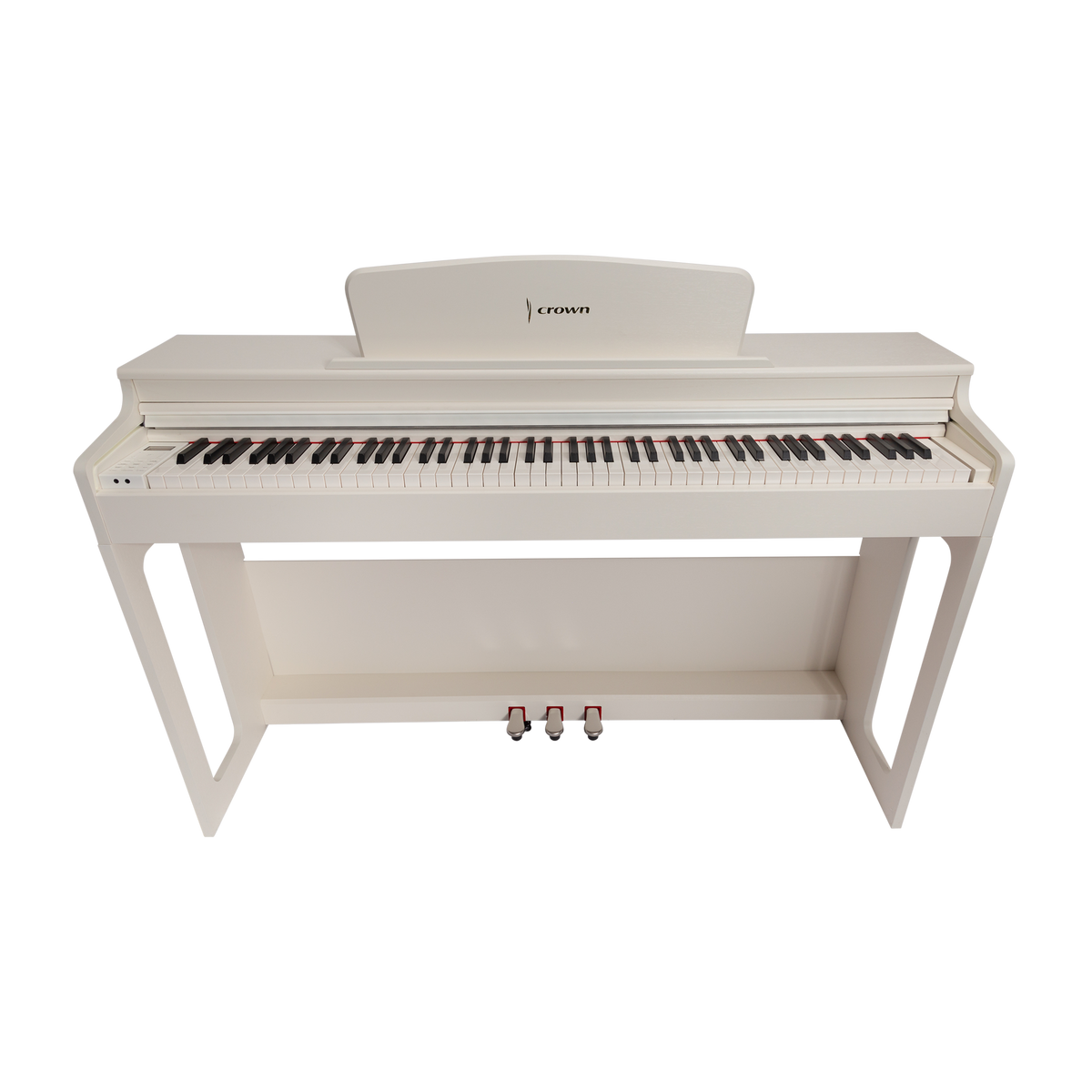 Crown CDP-906 Weighted Digital Piano (White)