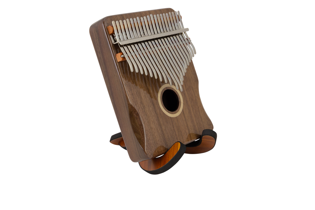 CEGA 21-KEY BOX KALIMBA 21CKW00-XC, STAND&CASE - Natural Rosewood Finish