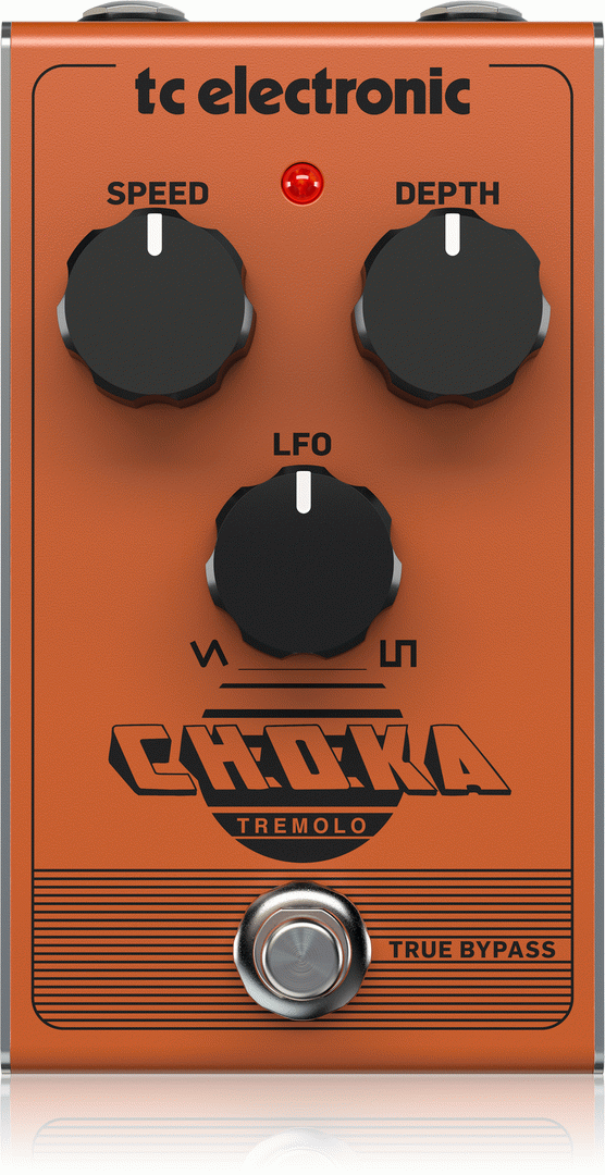 THE TC ELECTRONIC CHOKA TREMOLO