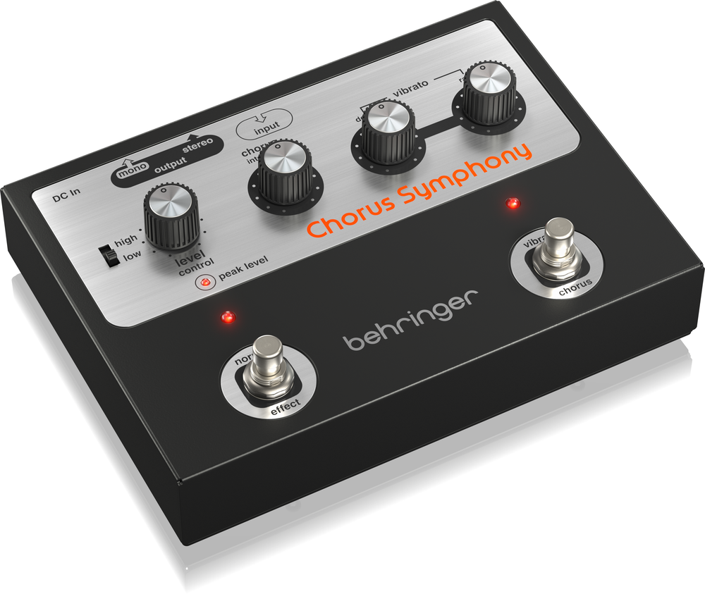 Behringer Chorus Symphony Guitar Pedal