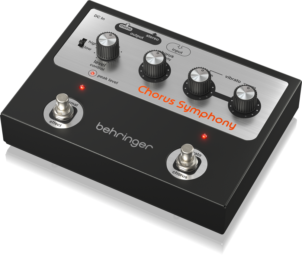 Behringer Chorus Symphony Guitar Pedal