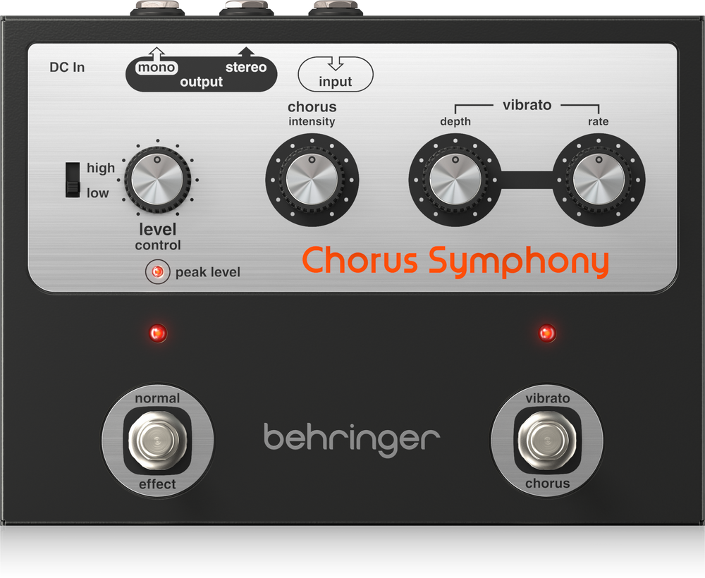 Behringer Chorus Symphony Guitar Pedal