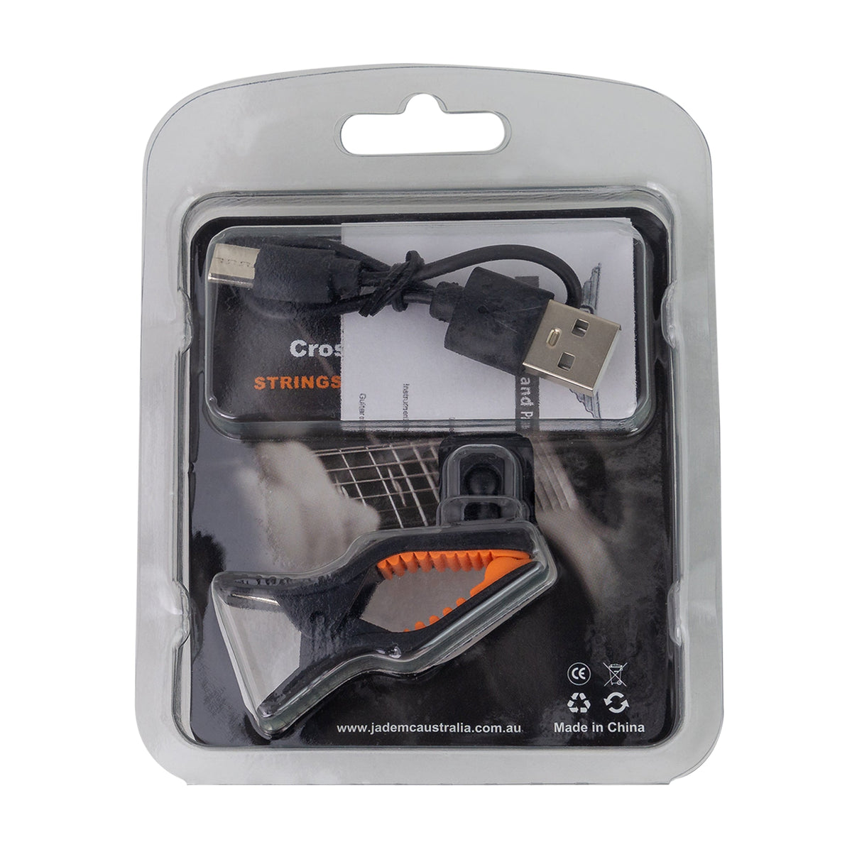 Crossfire CHT-RT30 Rechargeable Clip-On Tuner