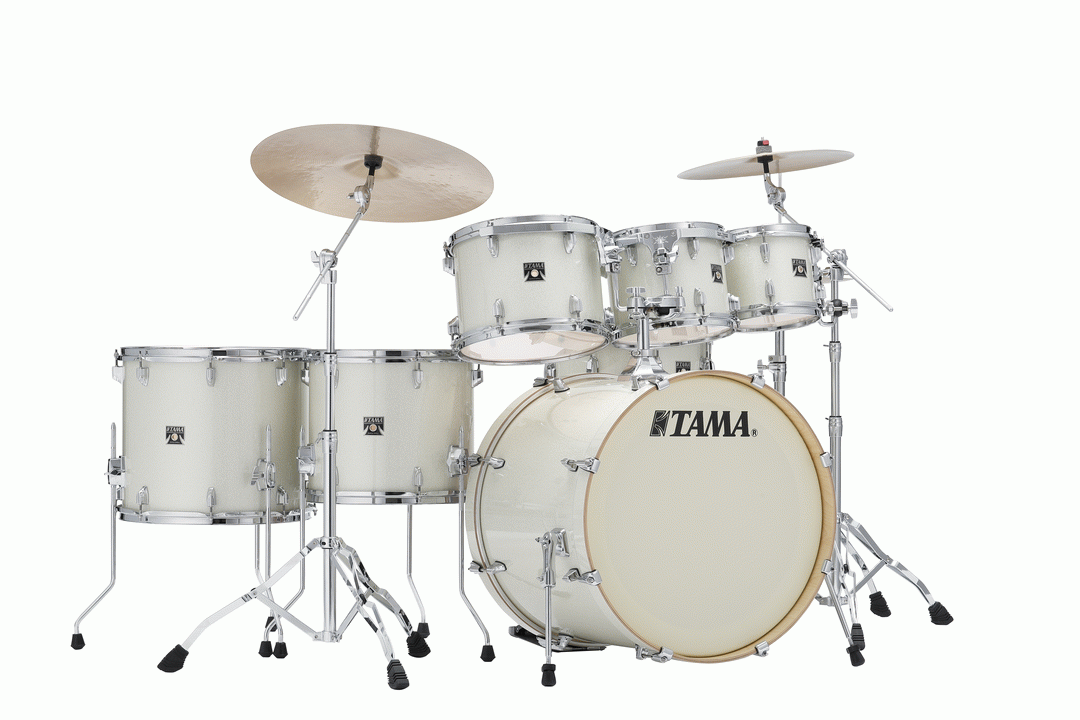 The TAMA Superstar Classic 7-Piece Shell Pack with 22