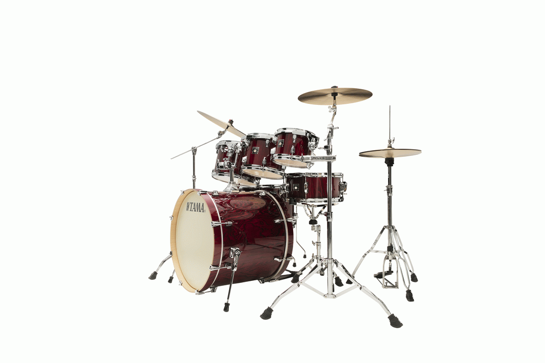 The TAMA Superstar Classic 7-Piece Shell Pack with 22