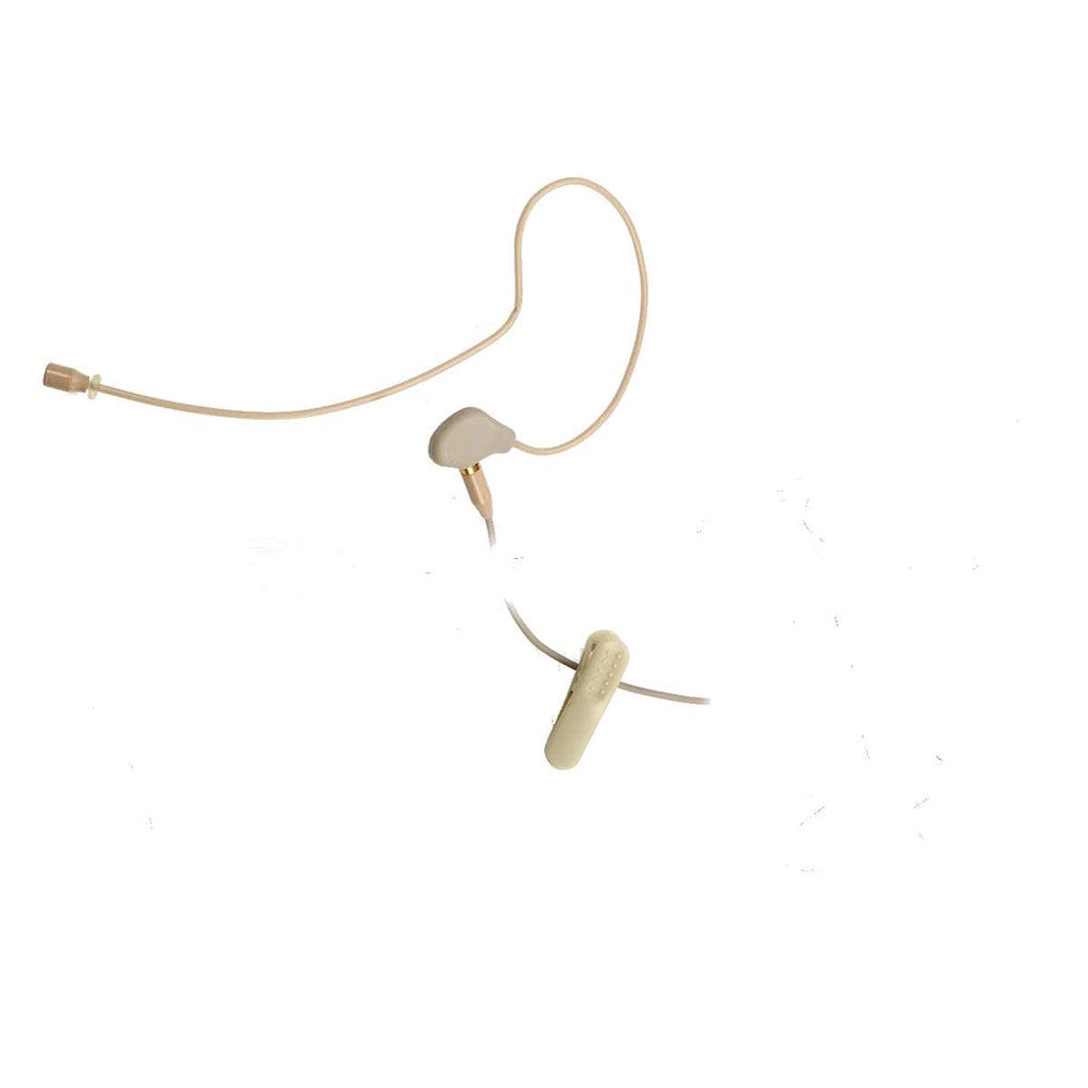 JTS Single ear hook mic - small beige, 4-pin mini-XLR (CM801F)