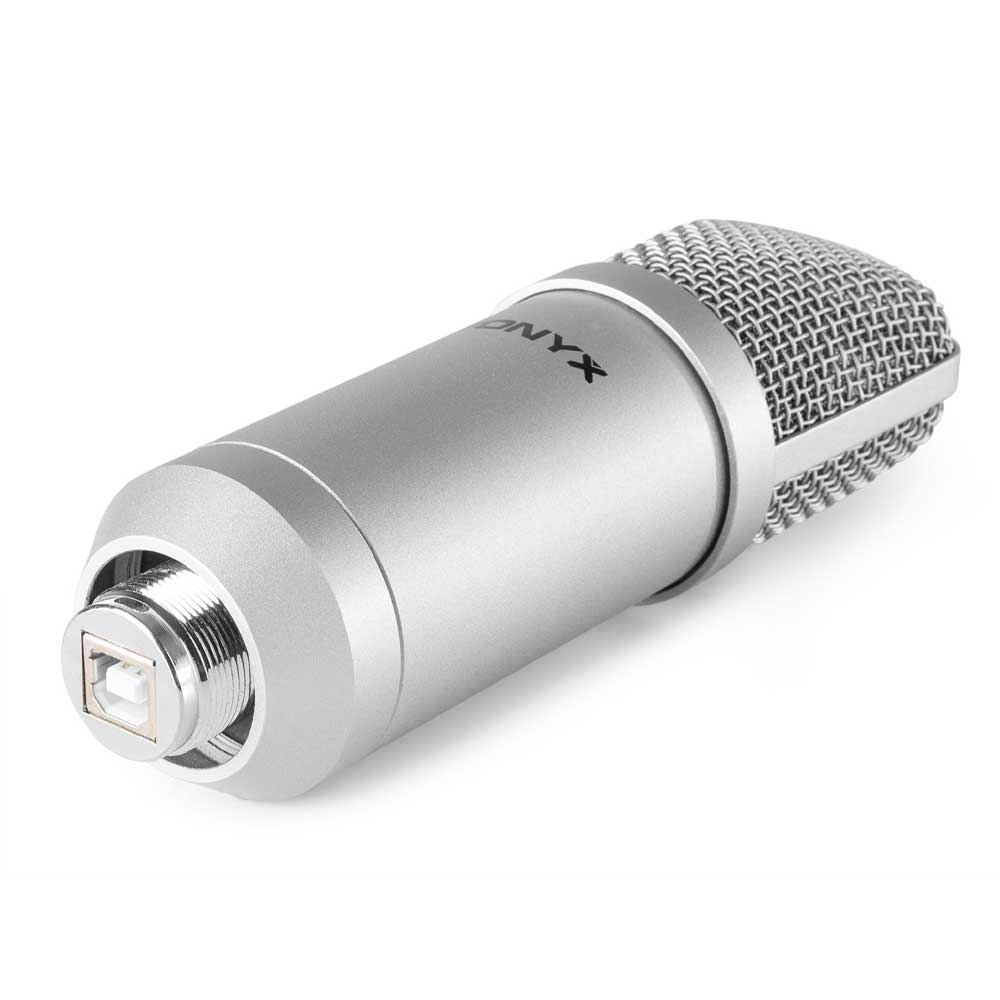 Vonyx CM300S USB Studio Microphone Silver
