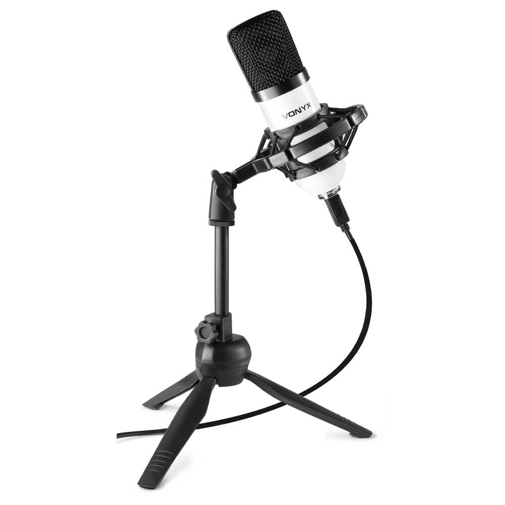 Vonyx CM300S USB Studio Microphone Silver