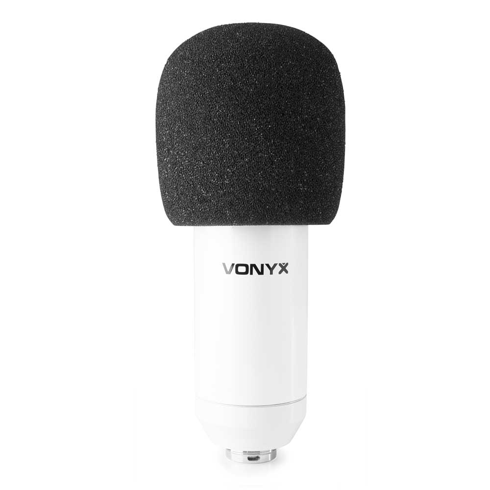 Vonyx CM300W USB Studio Microphone White