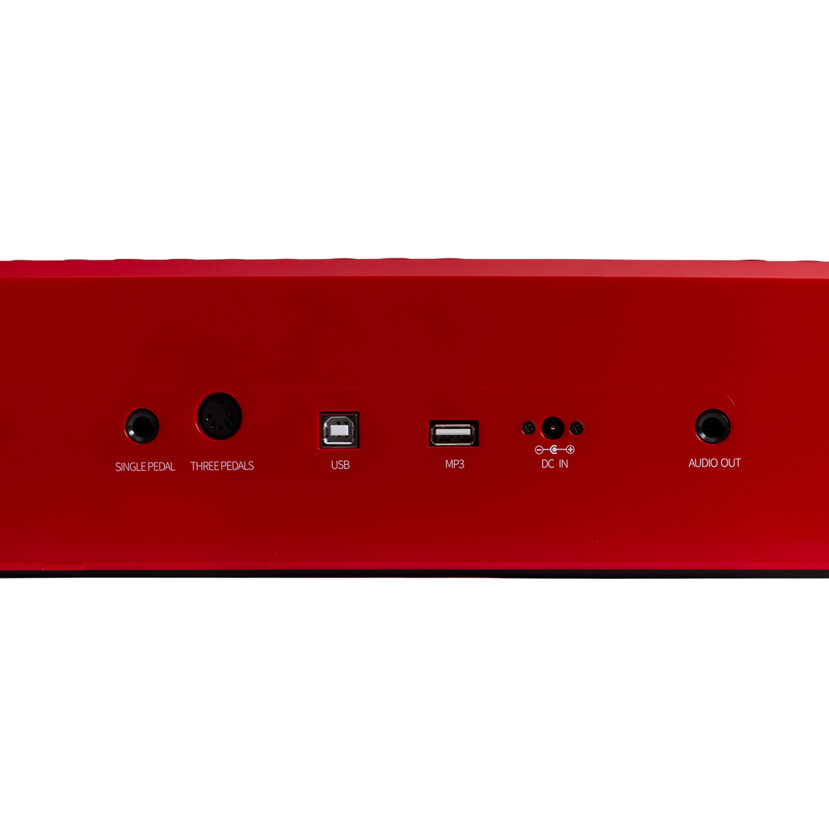 Crown CPP-811 Portable 88-Key Weighted Digital Piano (Red)