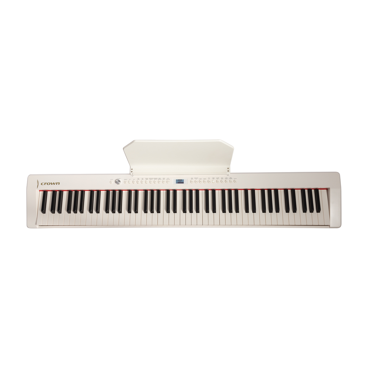 Crown CPP-811 Portable 88-Key Weighted Digital Piano (White)