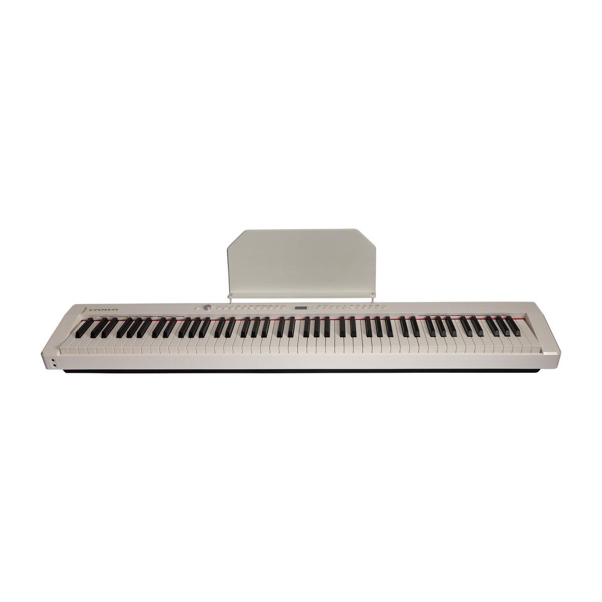 Crown CPP-811 Portable 88-Key Weighted Digital Piano (White)