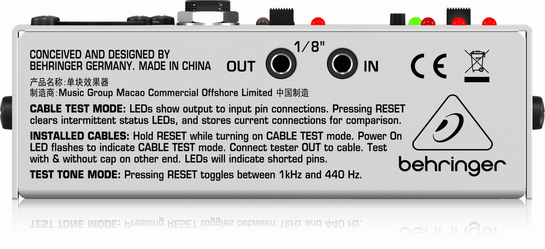 Behringer CT100 Cable Tester