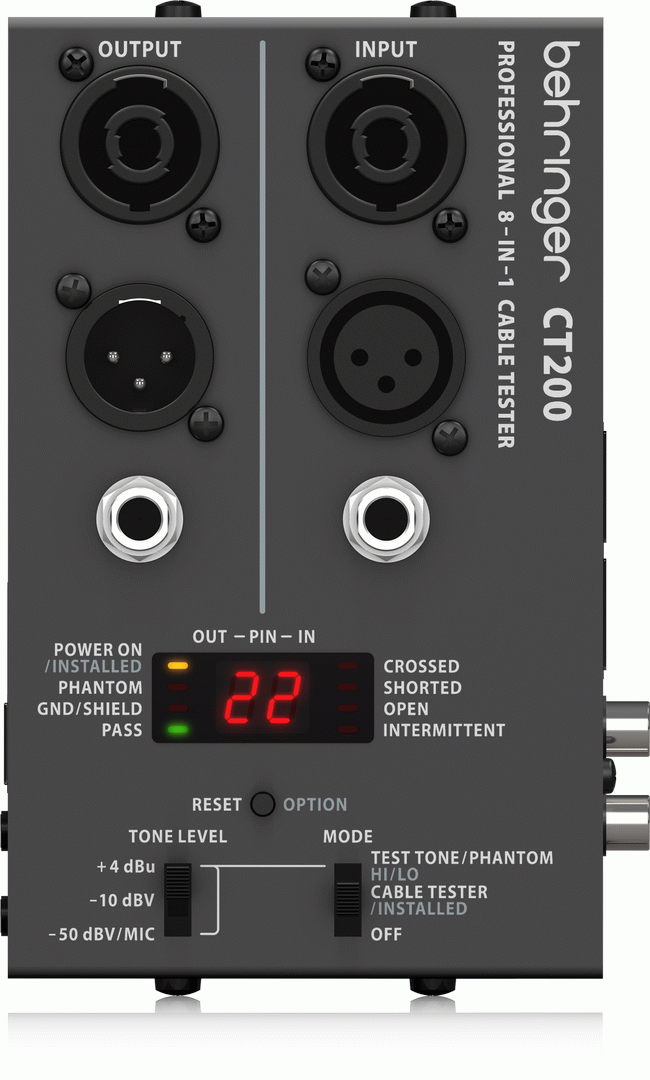 Behringer CT200 Cable Tester
