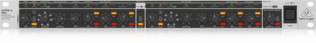 Behringer Super-X Pro CX3400 V2 Crossover