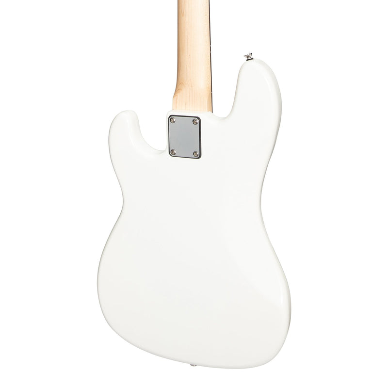 Casino P-Style Electric Bass Guitar (White)