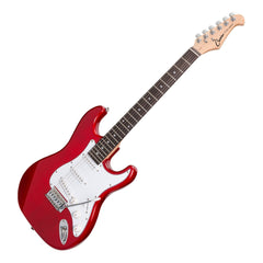 Casino ST-Style Electric Guitar Set (Transparent Wine Red)