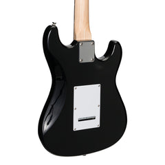 Casino ST-Style Left Handed Short-Scale Electric Guitar Set (Black)