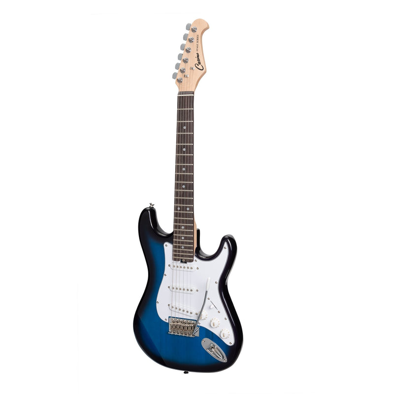 Casino ST-Style Short Scale Electric Guitar Set (Blueburst)