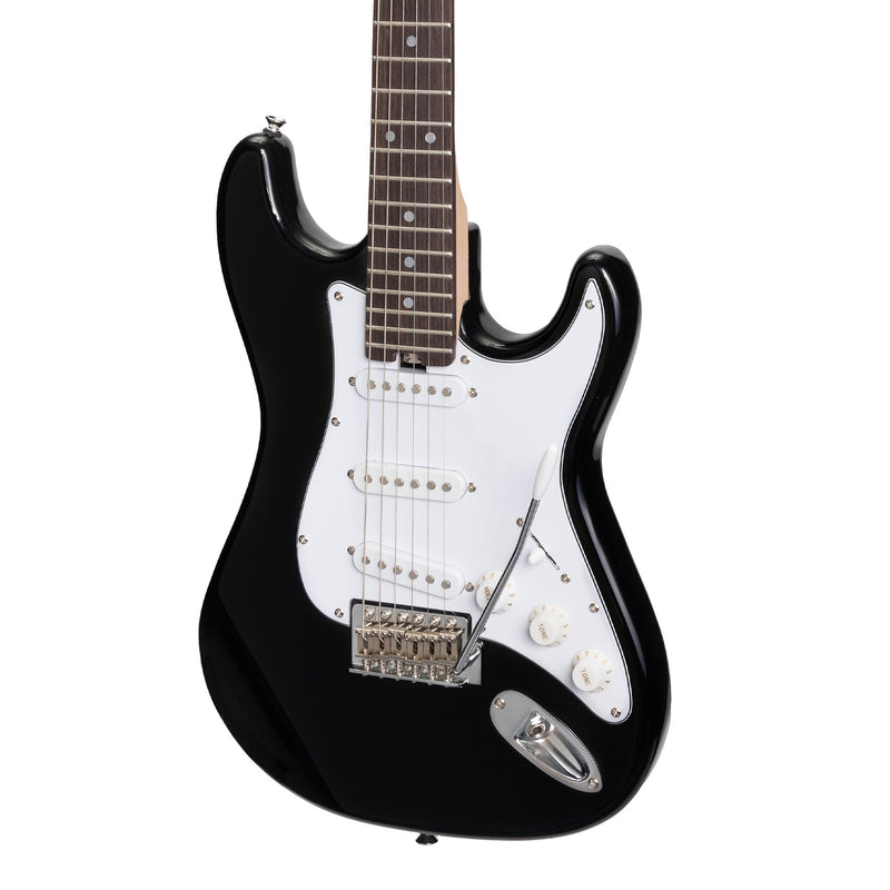 Casino ST-Style Short Scale Electric Guitar and 10 Watt Amplifier Pack (Black)