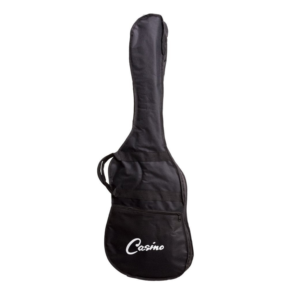 Casino ST-Style Short Scale Electric Guitar and 10 Watt Amplifier Pack (Candy Apple Red)
