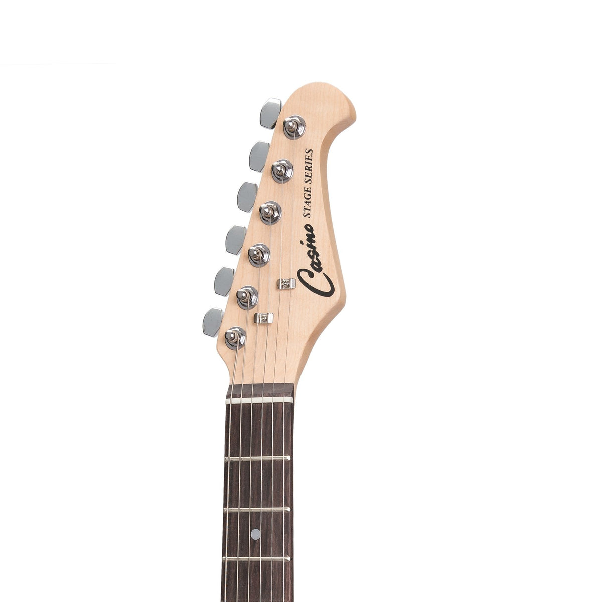 Casino ST-Style Short Scale Electric Guitar and 10 Watt Amplifier Pack (Candy Apple Red)
