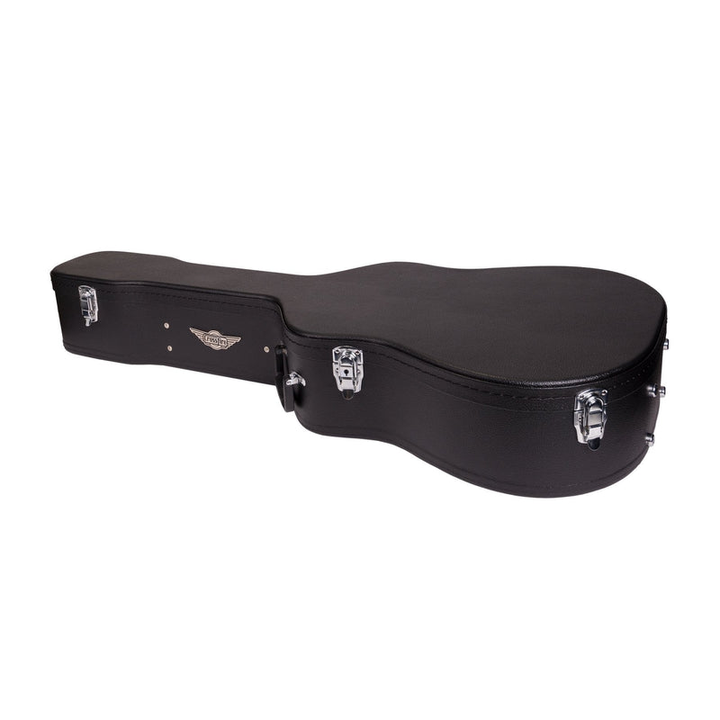 Crossfire Standard Shaped 12-String Acoustic Guitar Hard Case (Black)