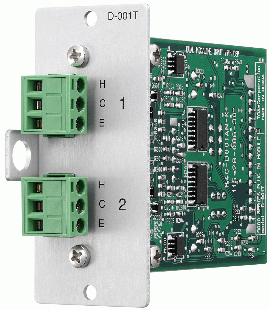 TOA D001T DUAL BALANCED LINE INPUT