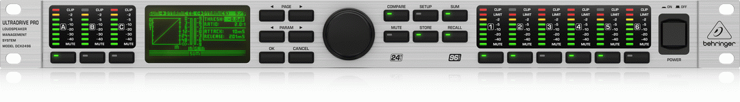 Behringer Ultradrive Pro DCX2496 Proces