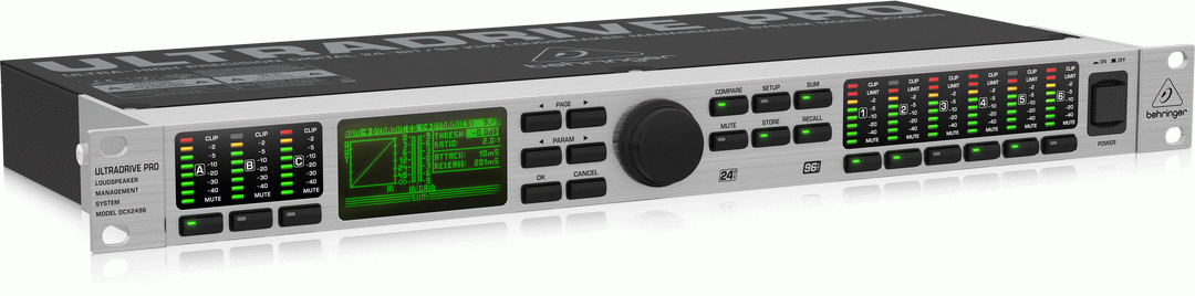 Behringer Ultradrive Pro DCX2496 Proces
