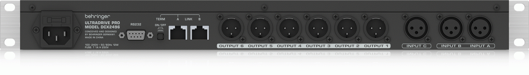 Behringer Ultradrive Pro DCX2496 Proces
