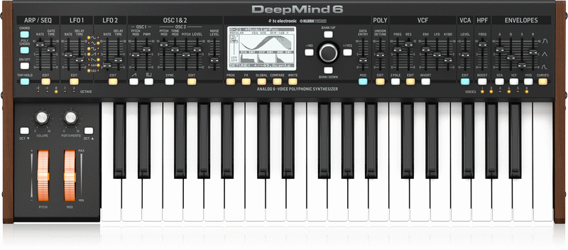 Behringer Deepmind 6 Polyphonic Synthesizer