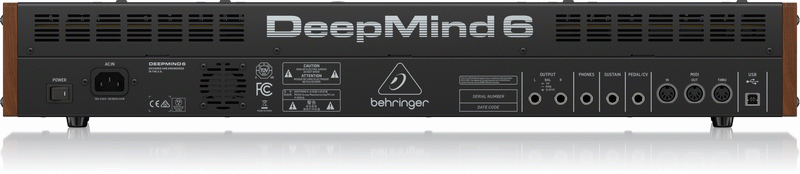 Behringer Deepmind 6 Polyphonic Synthesizer