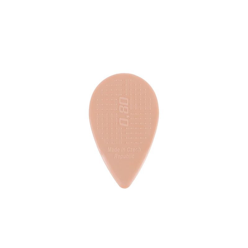 Janicek D-Grip Balkan Nylon Pick in Cream (0.80mm)