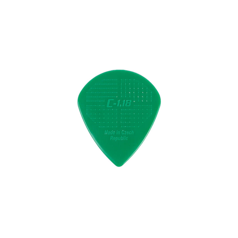 Janicek D-Grip Jazz-C Series Pick in Dark Green (1.18mm)