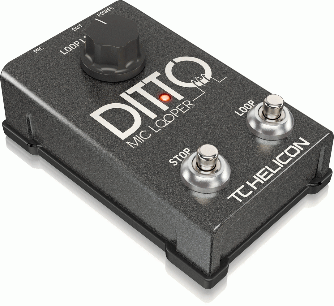 THE TC HELICON DITTO MIC LOOPER