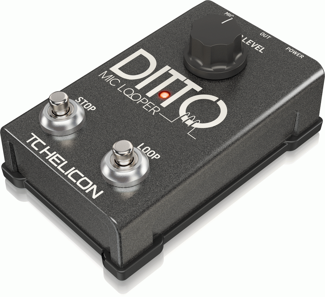 THE TC HELICON DITTO MIC LOOPER