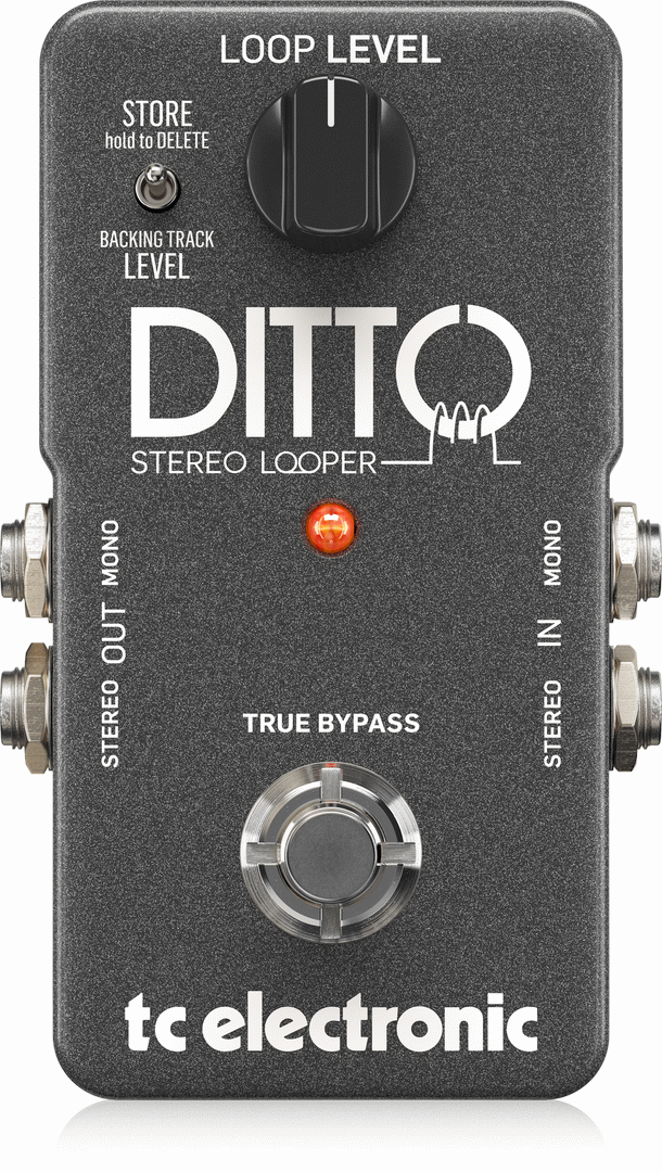 THE TC ELECTRONIC DITTO STEREO LOOPER