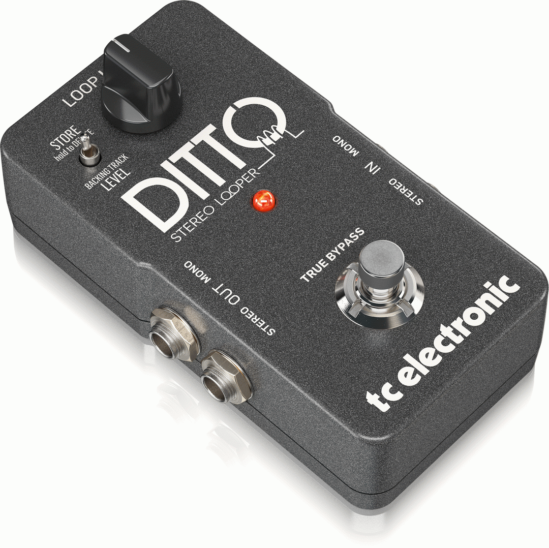 THE TC ELECTRONIC DITTO STEREO LOOPER